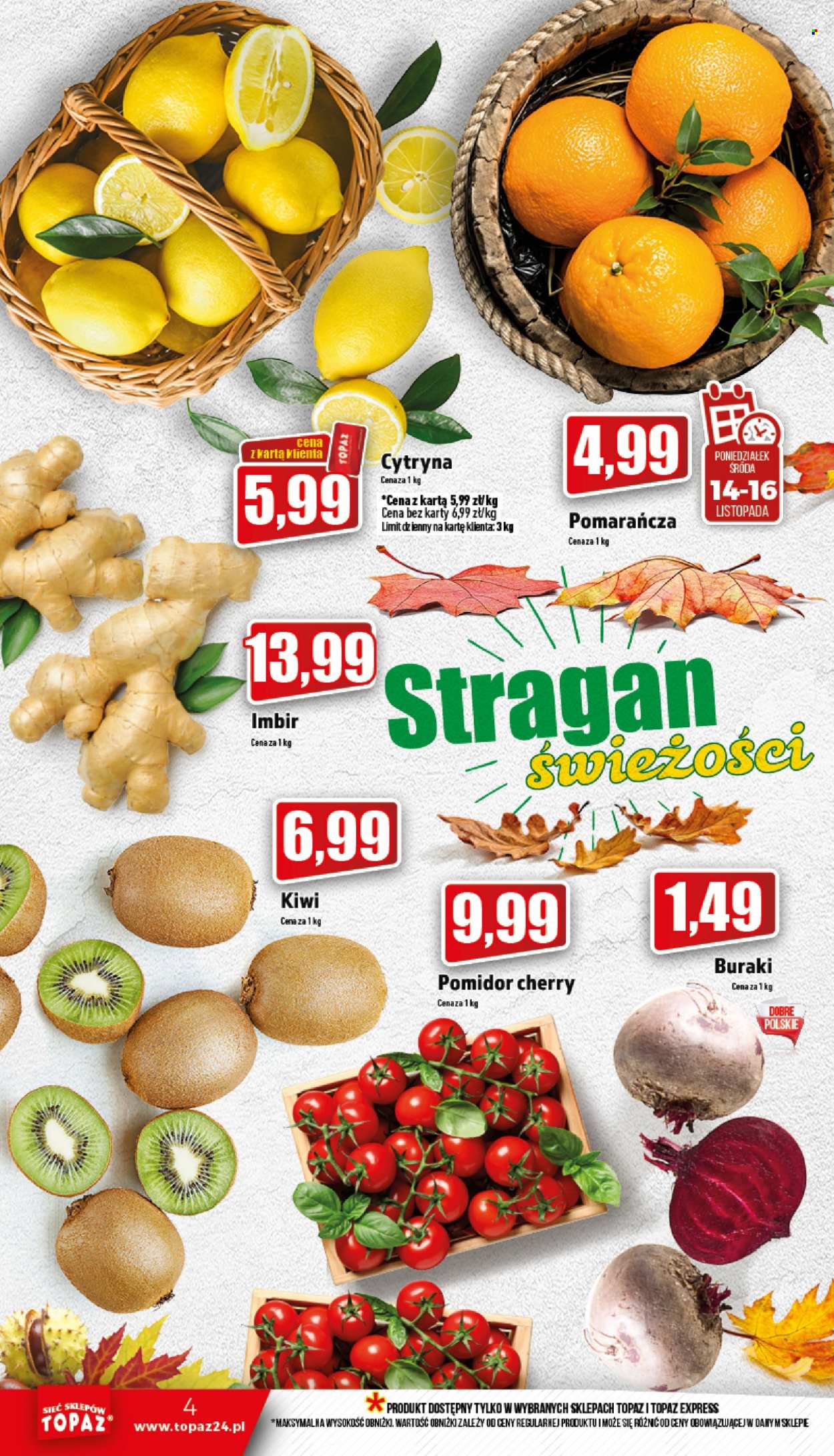 Gazetka Topaz - 10.11.2022 - 16.11.2022. Strona 4