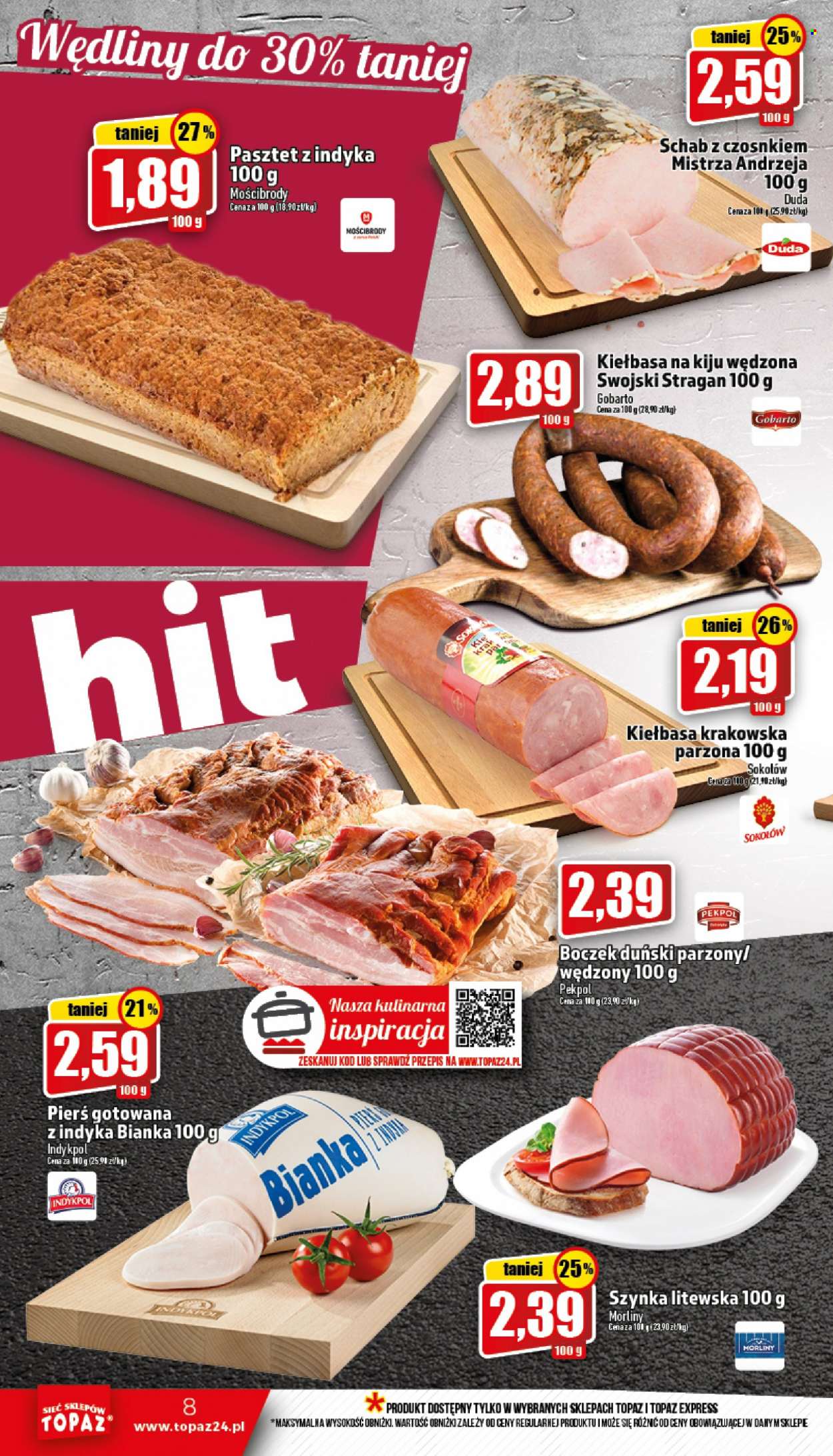 Gazetka Topaz - 10.11.2022 - 16.11.2022. Strona 8