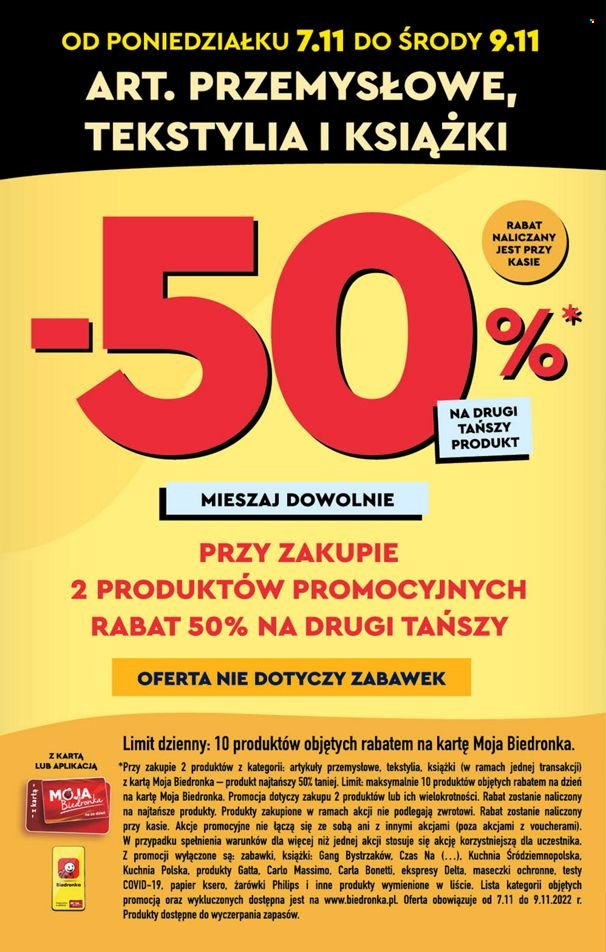 Gazetka Biedronka - 7.11.2022 - 12.11.2022. Strona 54