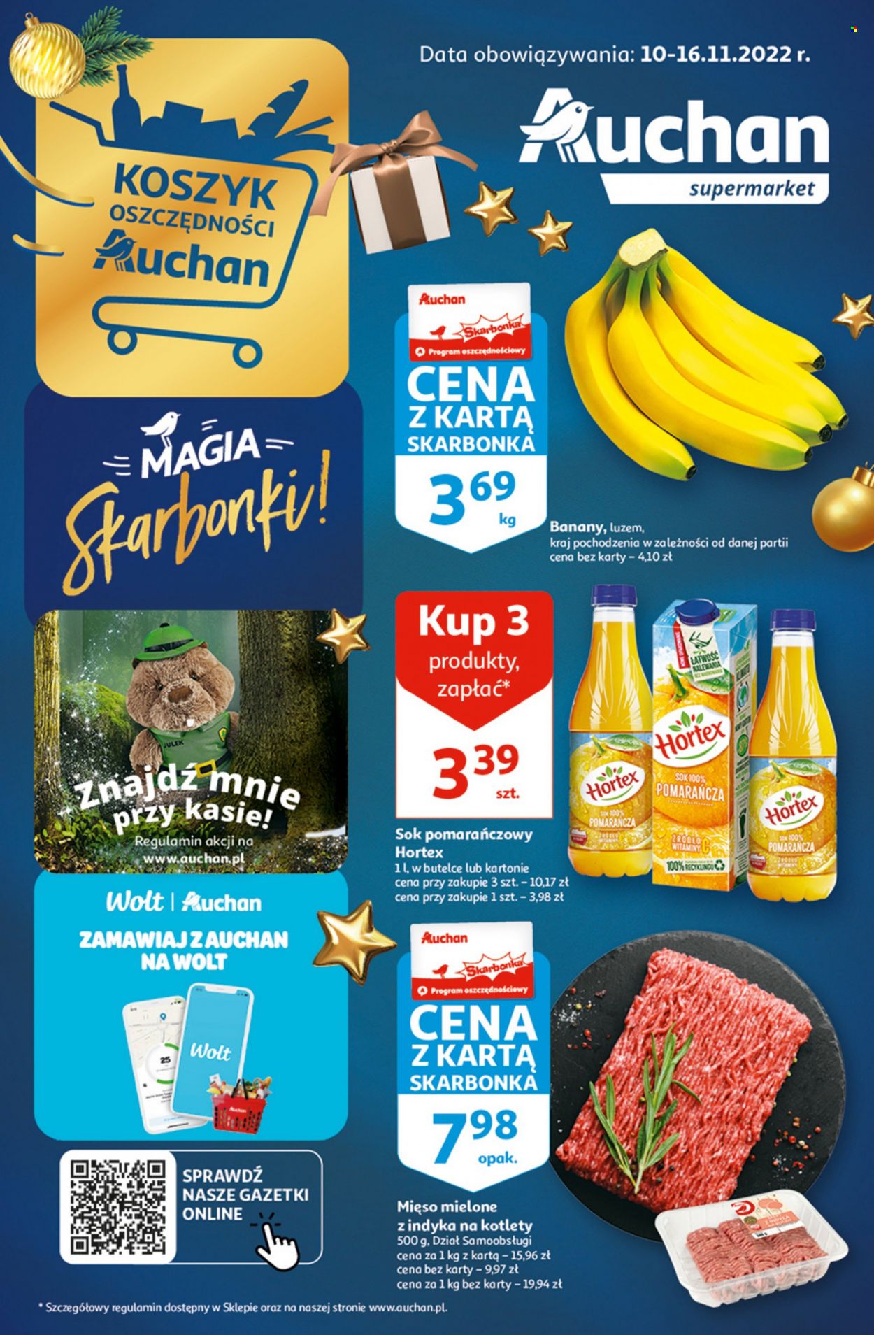 Gazetka Auchan - 10.11.2022 - 16.11.2022. Strona 1