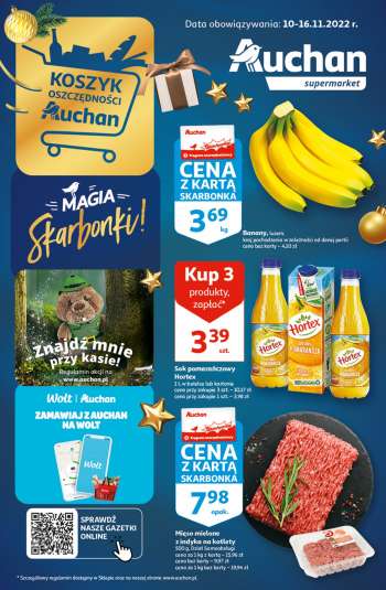 Gazetka Auchan - 10.11.2022 - 16.11.2022.