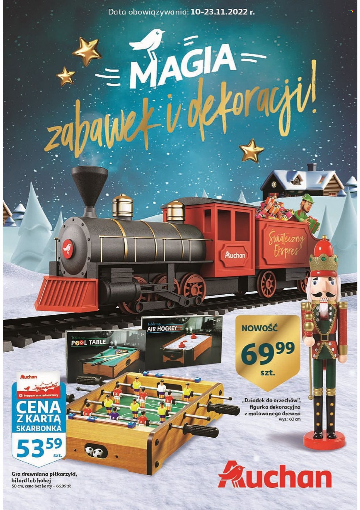 Gazetka Auchan - 10.11.2022 - 23.11.2022. Strona 1