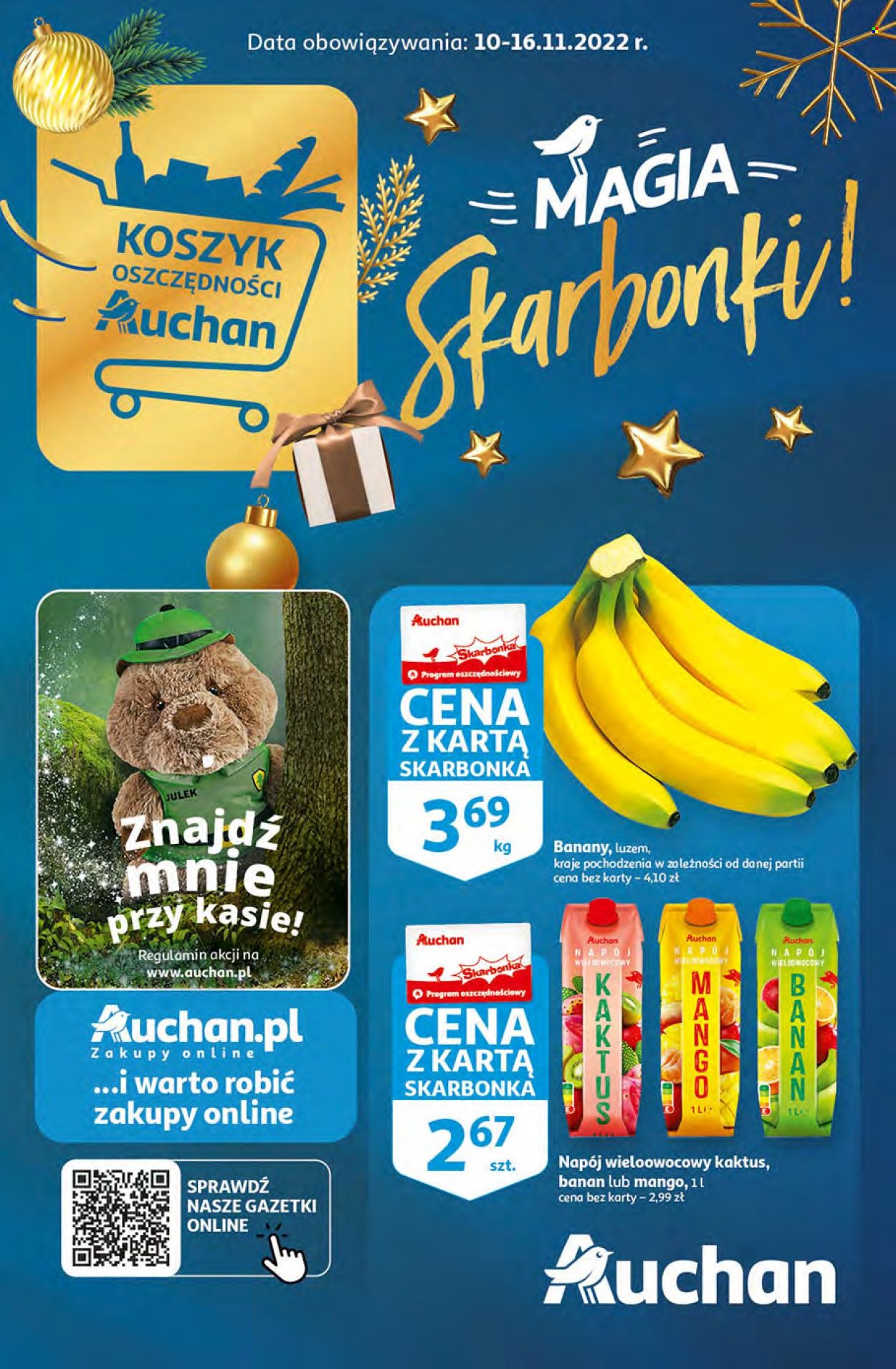 Gazetka Auchan - 10.11.2022 - 16.11.2022. Strona 1