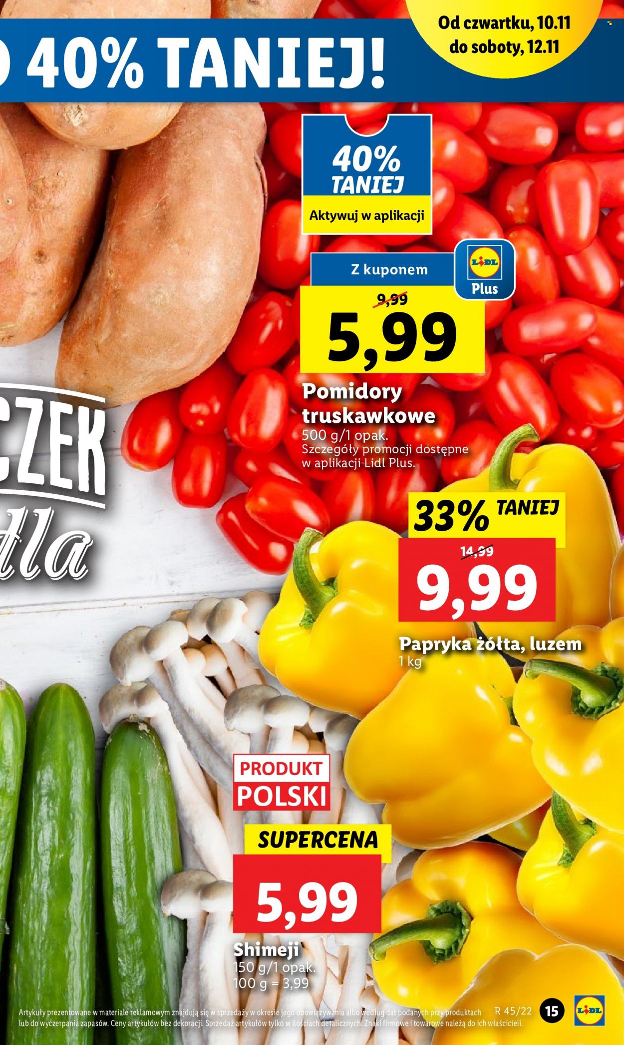 Gazetka Lidl - 10.11.2022 - 12.11.2022. Strona 15