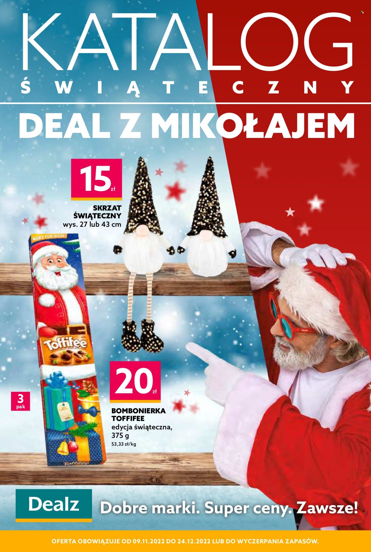 Gazetka Dealz - 9.11.2022 - 24.12.2022. Strona 1
