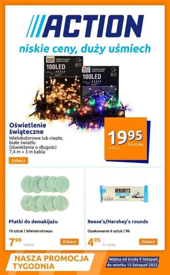 Gazetka Action - 9.11.2022 - 15.11.2022.