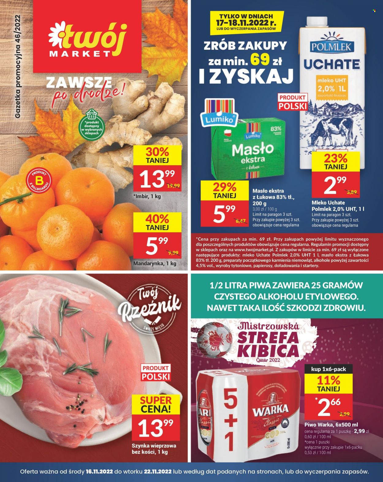 Gazetka Twój Market - 16.11.2022 - 22.11.2022. Strona 1