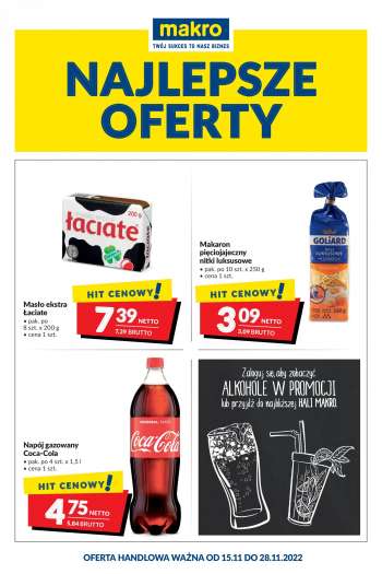 Gazetka Makro - 15.11.2022 - 28.11.2022.