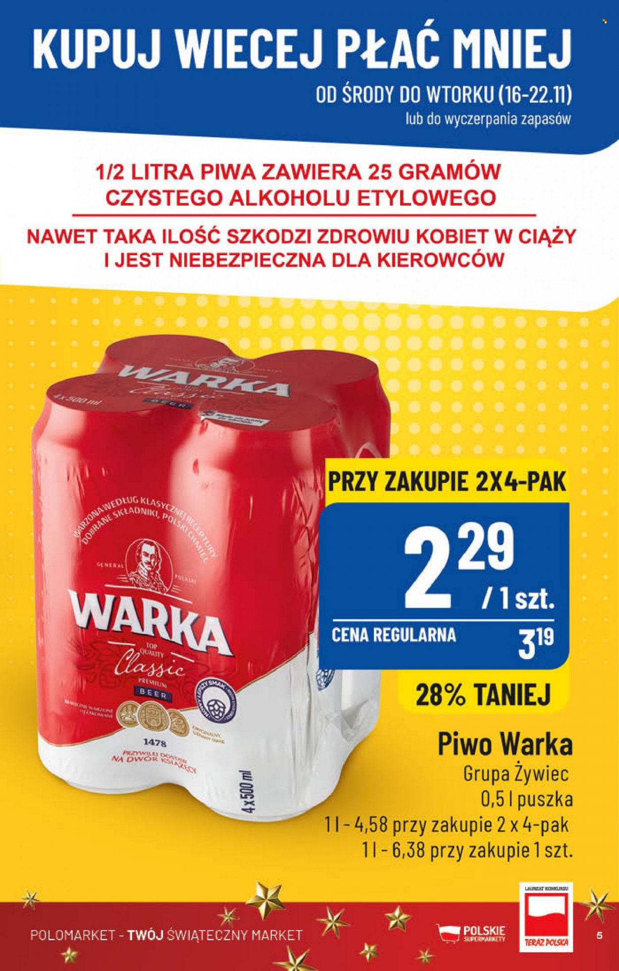 Gazetka Polomarket - 16.11.2022 - 22.11.2022. Strona 5