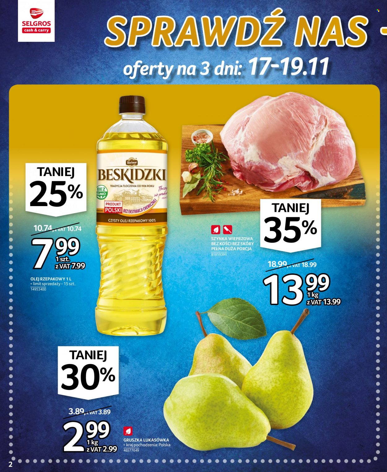 Gazetka Selgros - 17.11.2022 - 30.11.2022. Strona 2