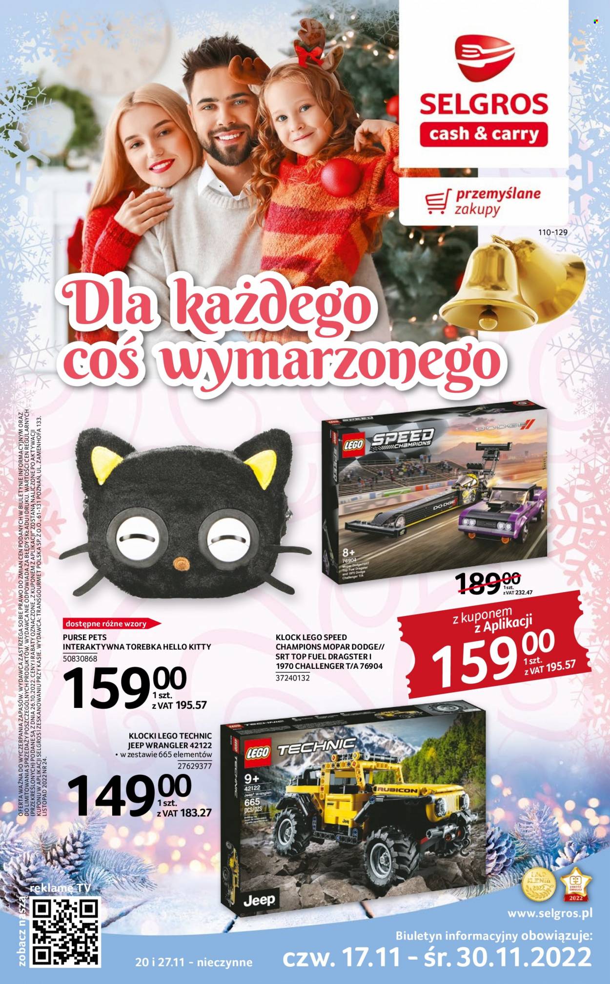 Gazetka Selgros - 17.11.2022 - 30.11.2022. Strona 1