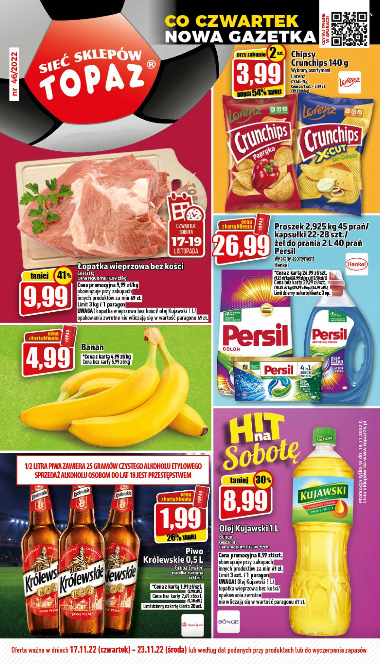 Gazetka Topaz - 17.11.2022 - 23.11.2022. Strona 1