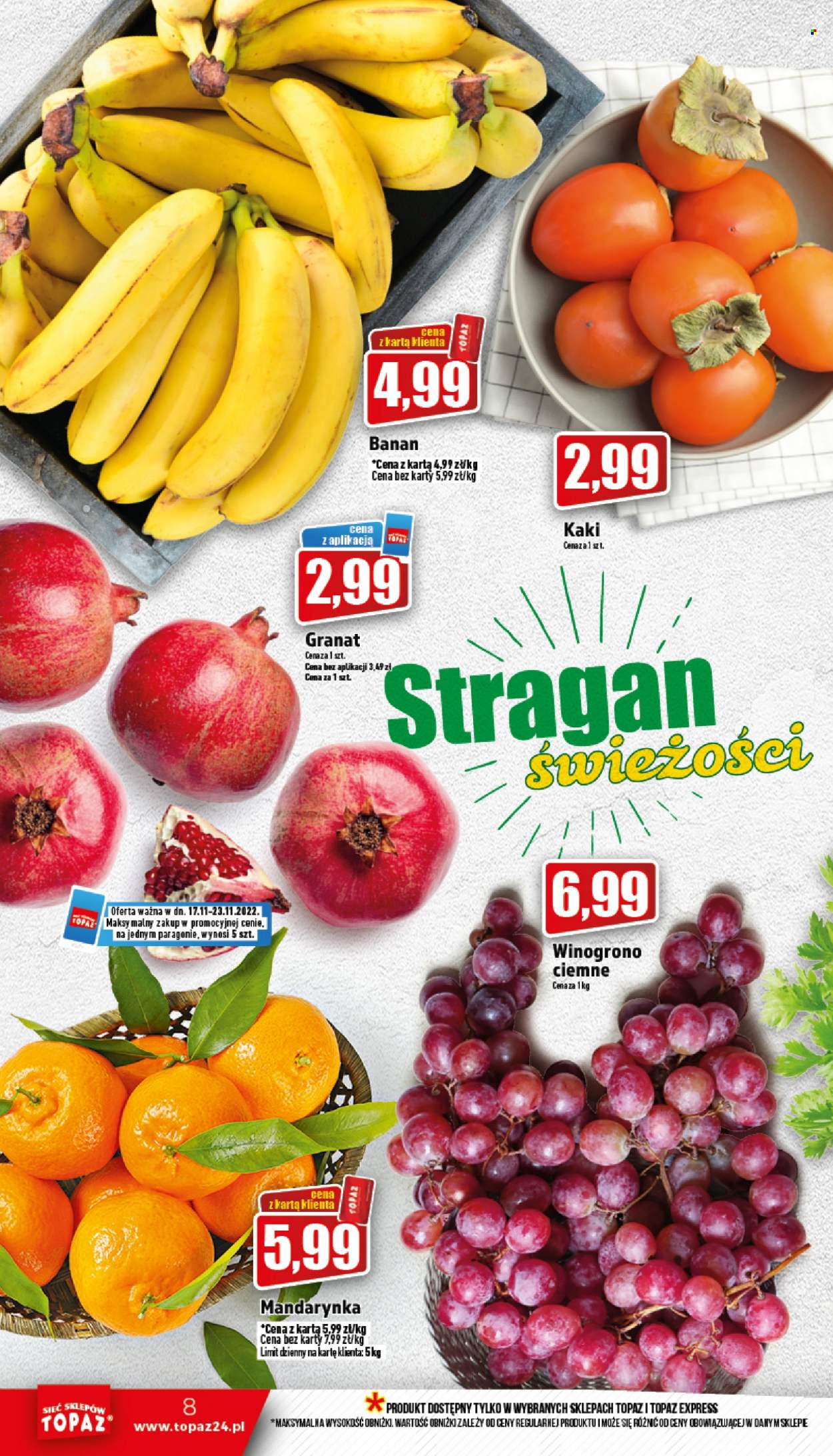 Gazetka Topaz - 17.11.2022 - 23.11.2022. Strona 8