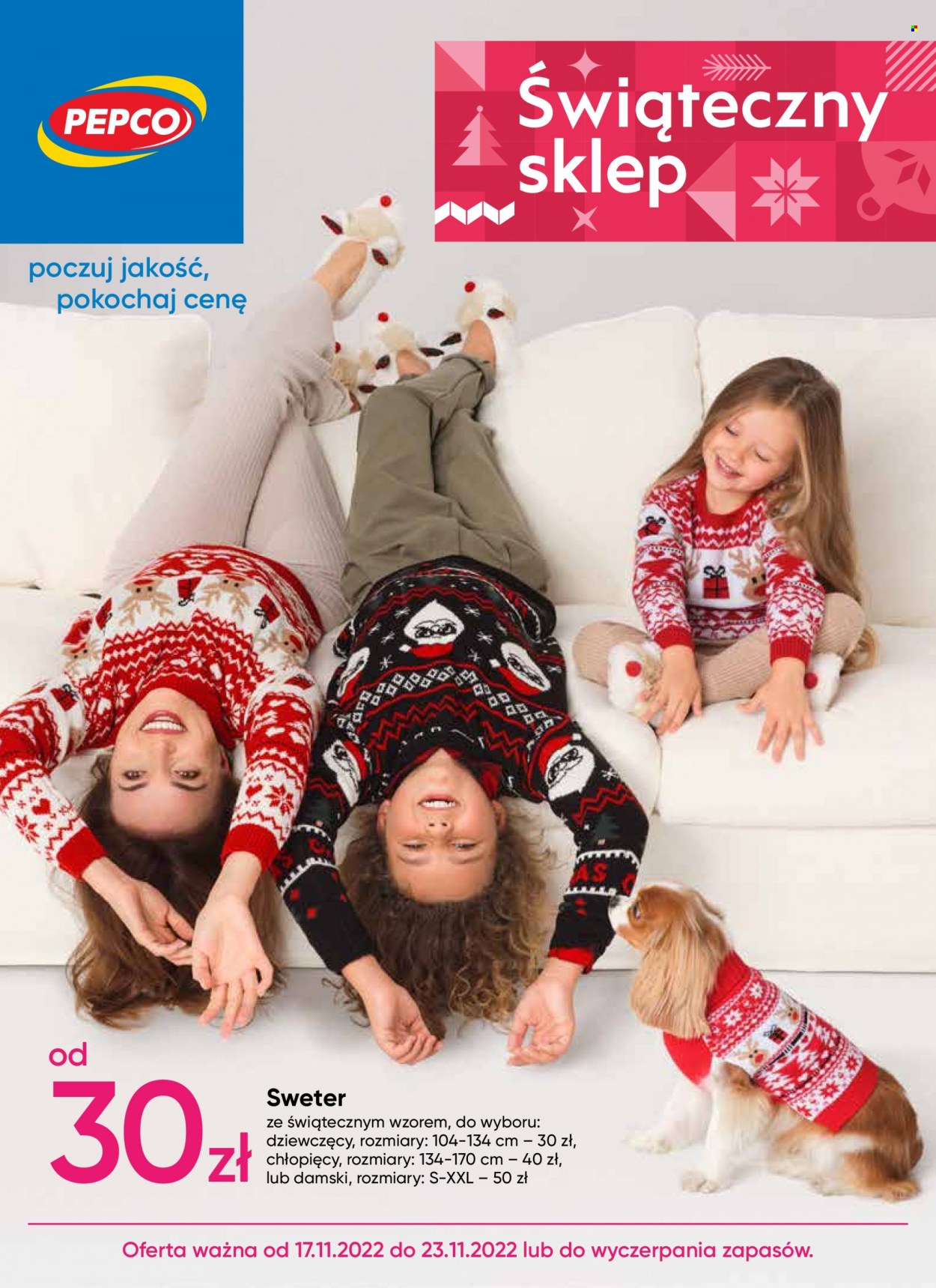 Gazetka Pepco - 17.11.2022 - 23.11.2022. Strona 1