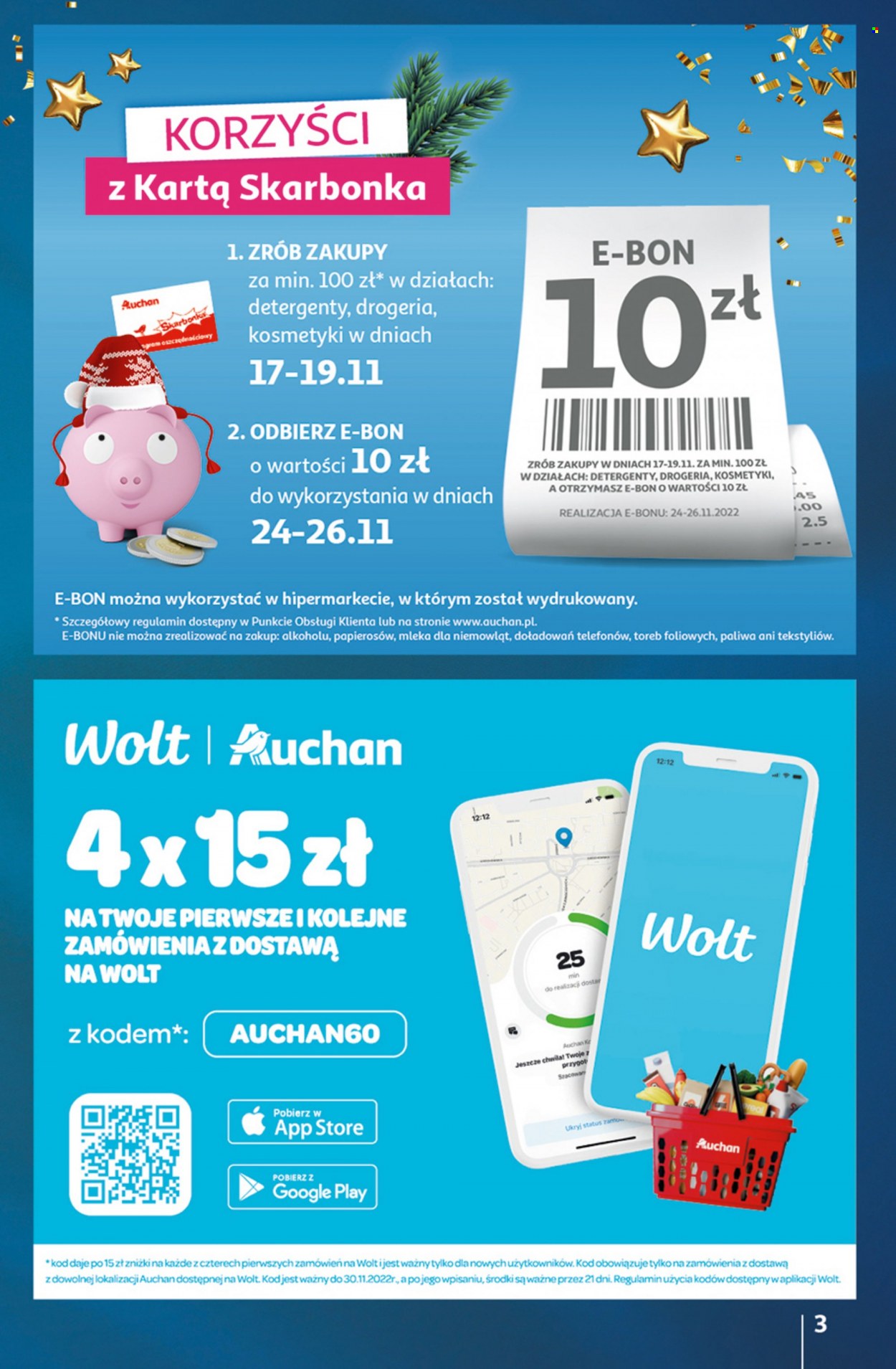 Gazetka Auchan - 17.11.2022 - 23.11.2022. Strona 3