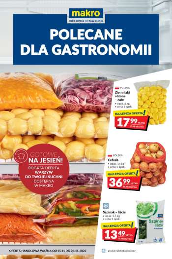 Gazetka Makro - 15.11.2022 - 28.11.2022.