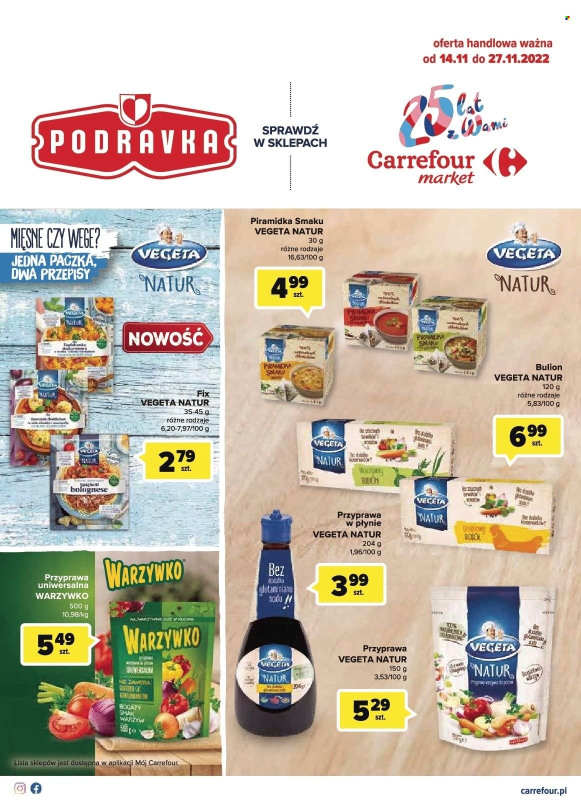 Gazetka Carrefour Market - 14.11.2022 - 27.11.2022. Strona 1