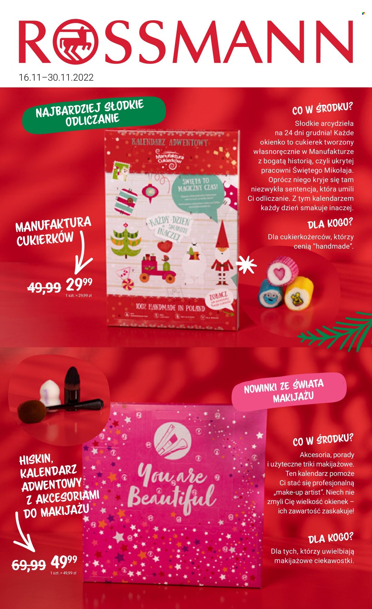 Gazetka Rossmann - 16.11.2022 - 30.11.2022. Strona 1