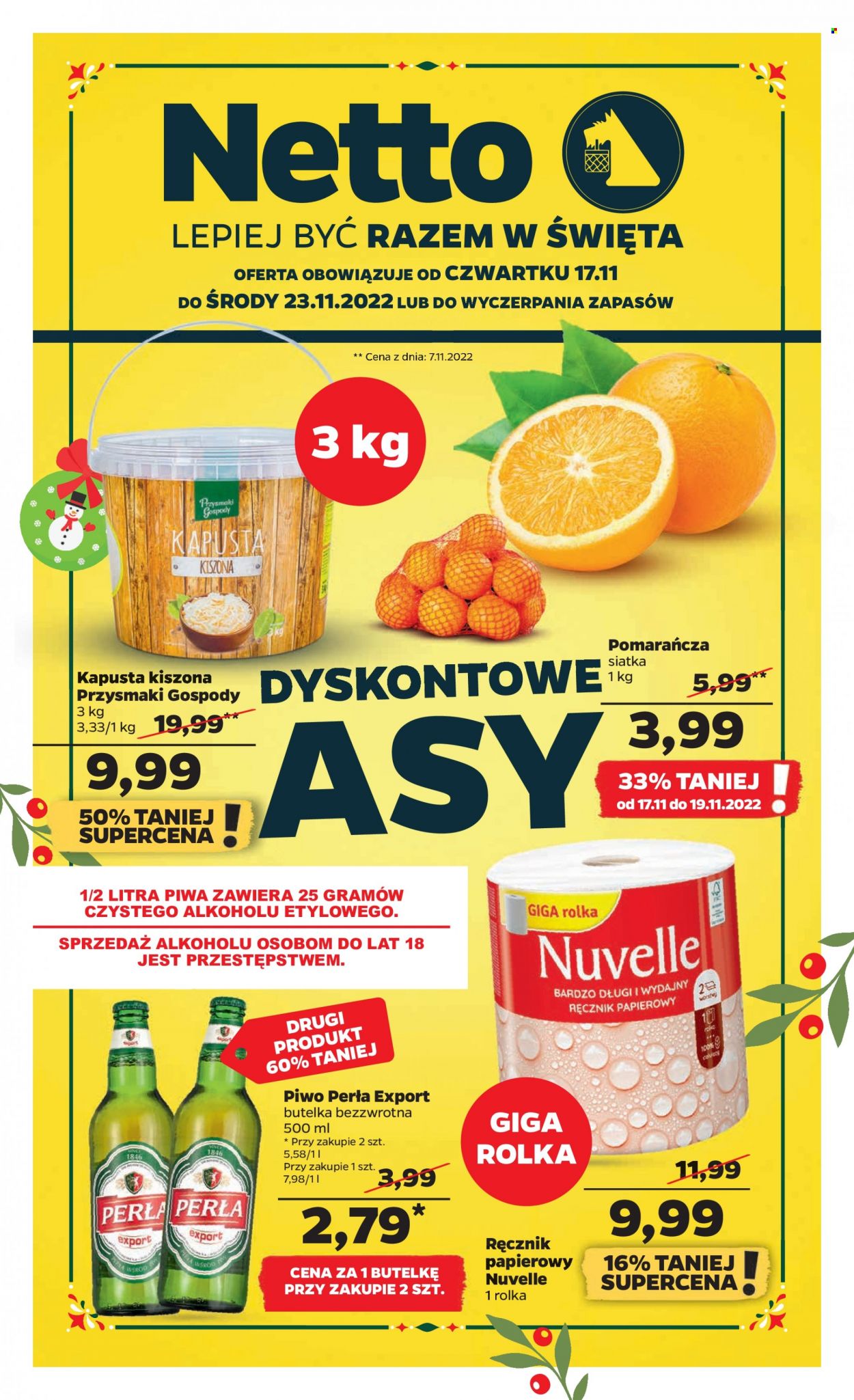 Gazetka Netto - 17.11.2022 - 23.11.2022. Strona 1
