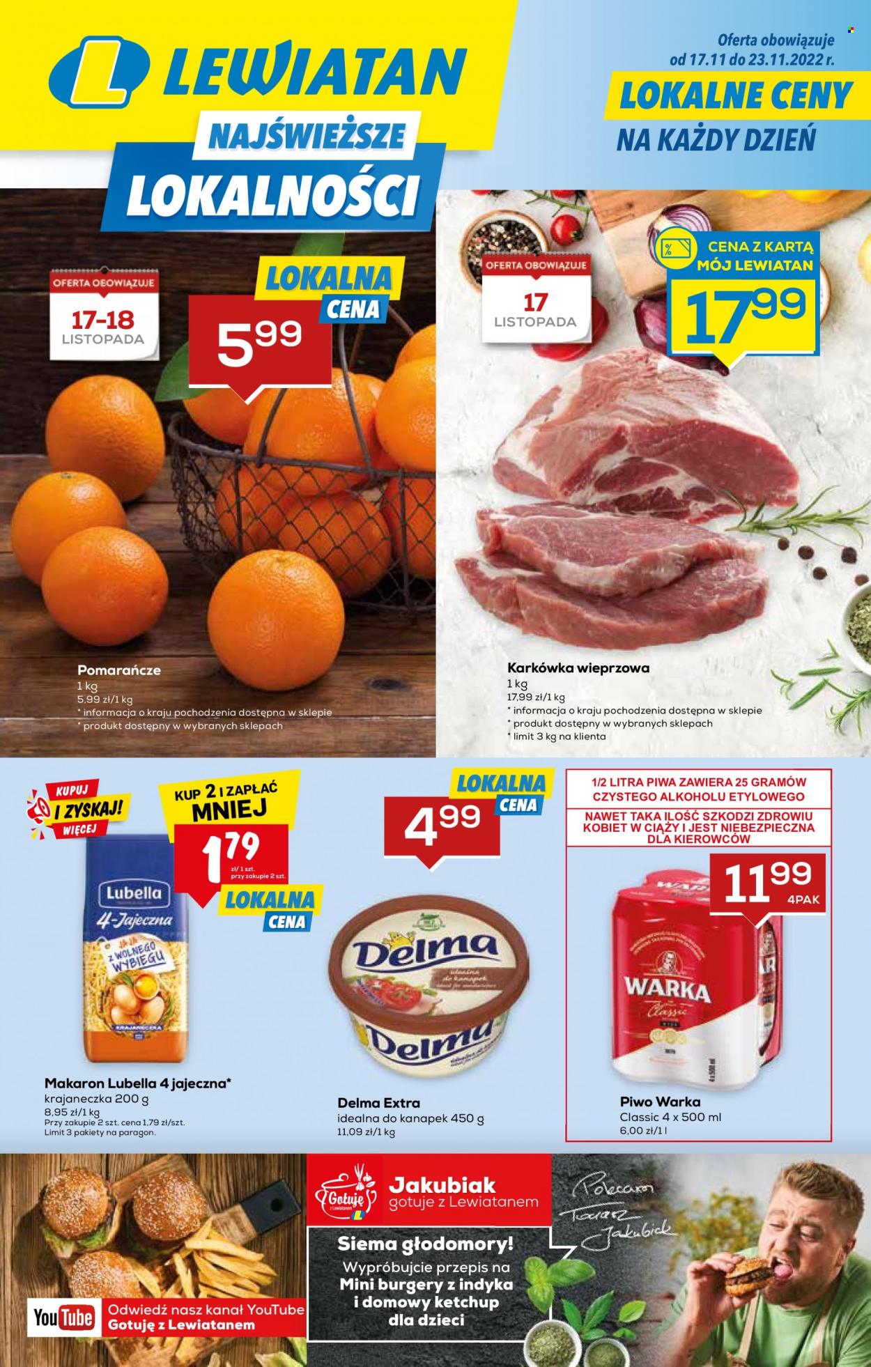Gazetka Lewiatan - 17.11.2022 - 23.11.2022. Strona 1