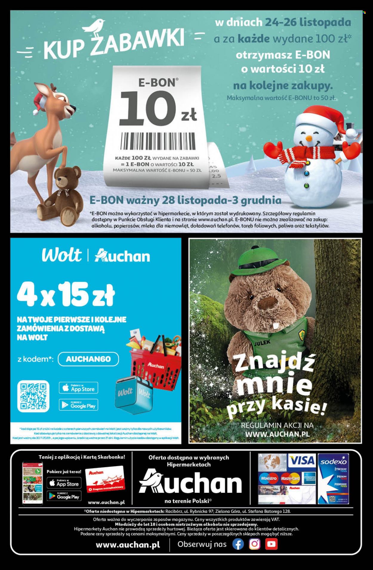 Gazetka Auchan - 21.11.2022 - 26.11.2022. Strona 12