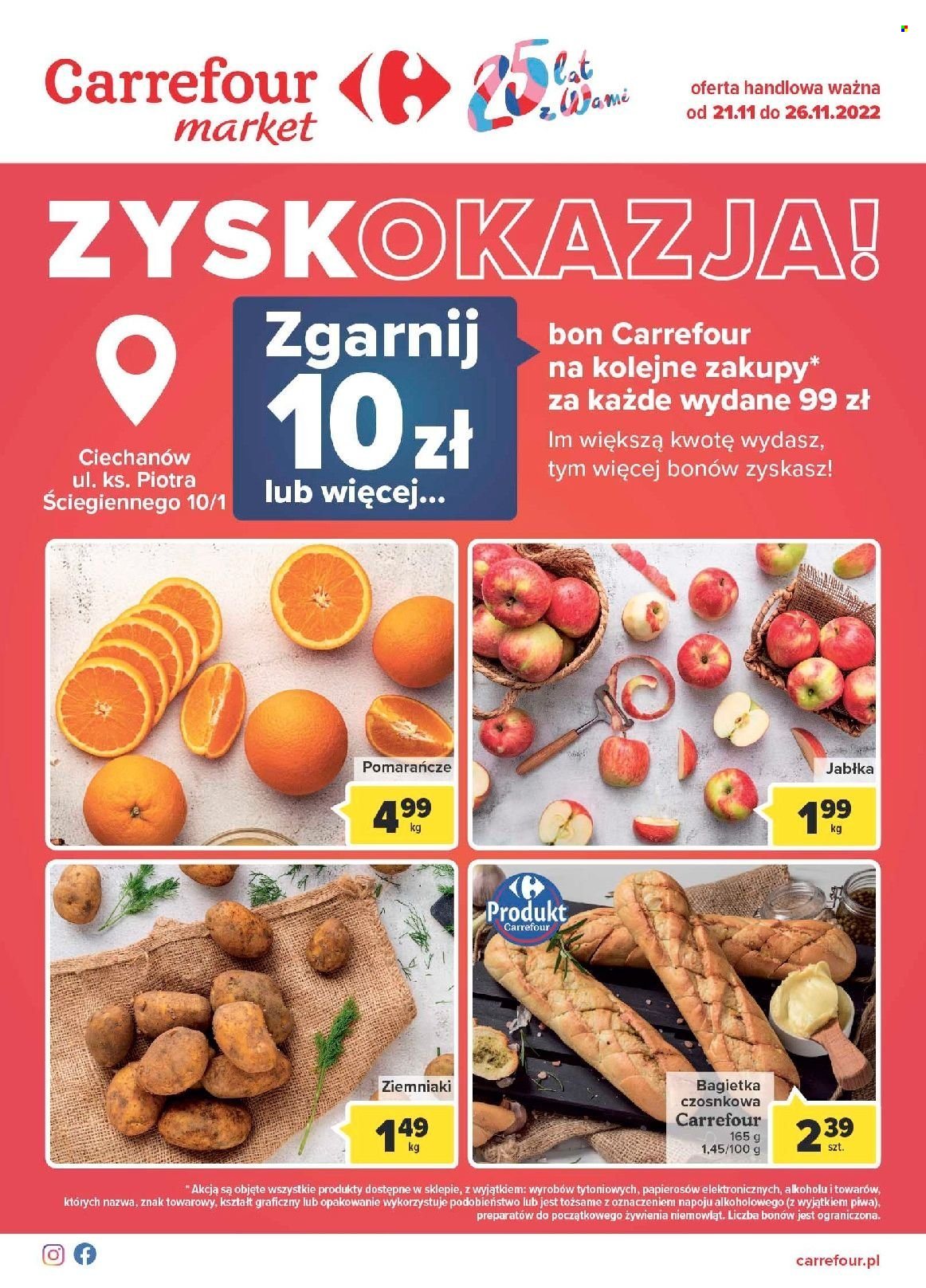 Gazetka Carrefour Market - 21.11.2022 - 26.11.2022. Strona 1