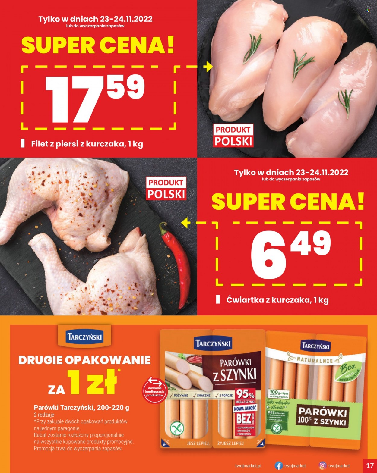 Gazetka Twój Market - 23.11.2022 - 29.11.2022. Strona 17