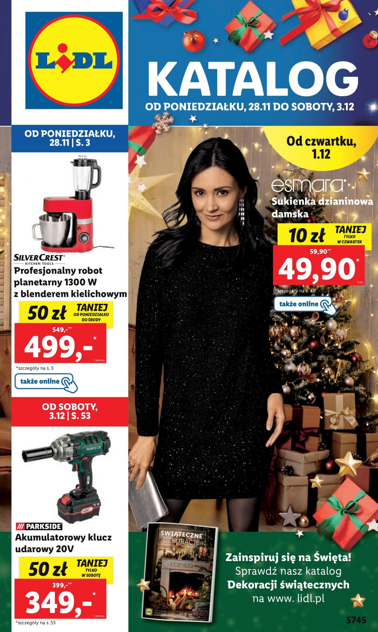 Gazetka Lidl - 28.11.2022 - 3.12.2022. Strona 1