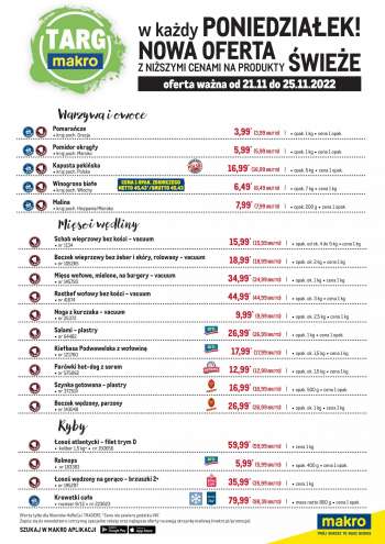 Gazetka Makro - 21.11.2022 - 25.11.2022.