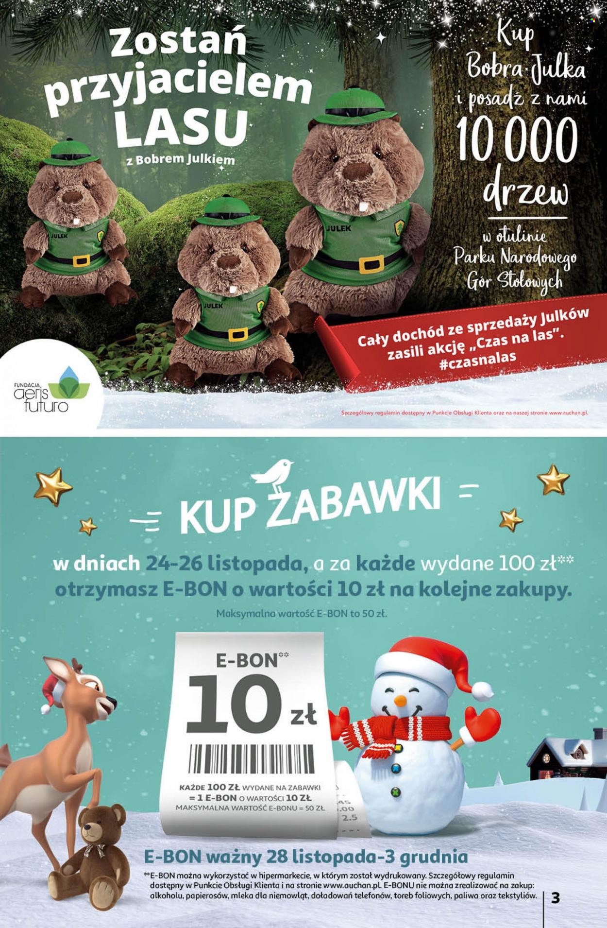 Gazetka Auchan - 24.11.2022 - 30.11.2022. Strona 3