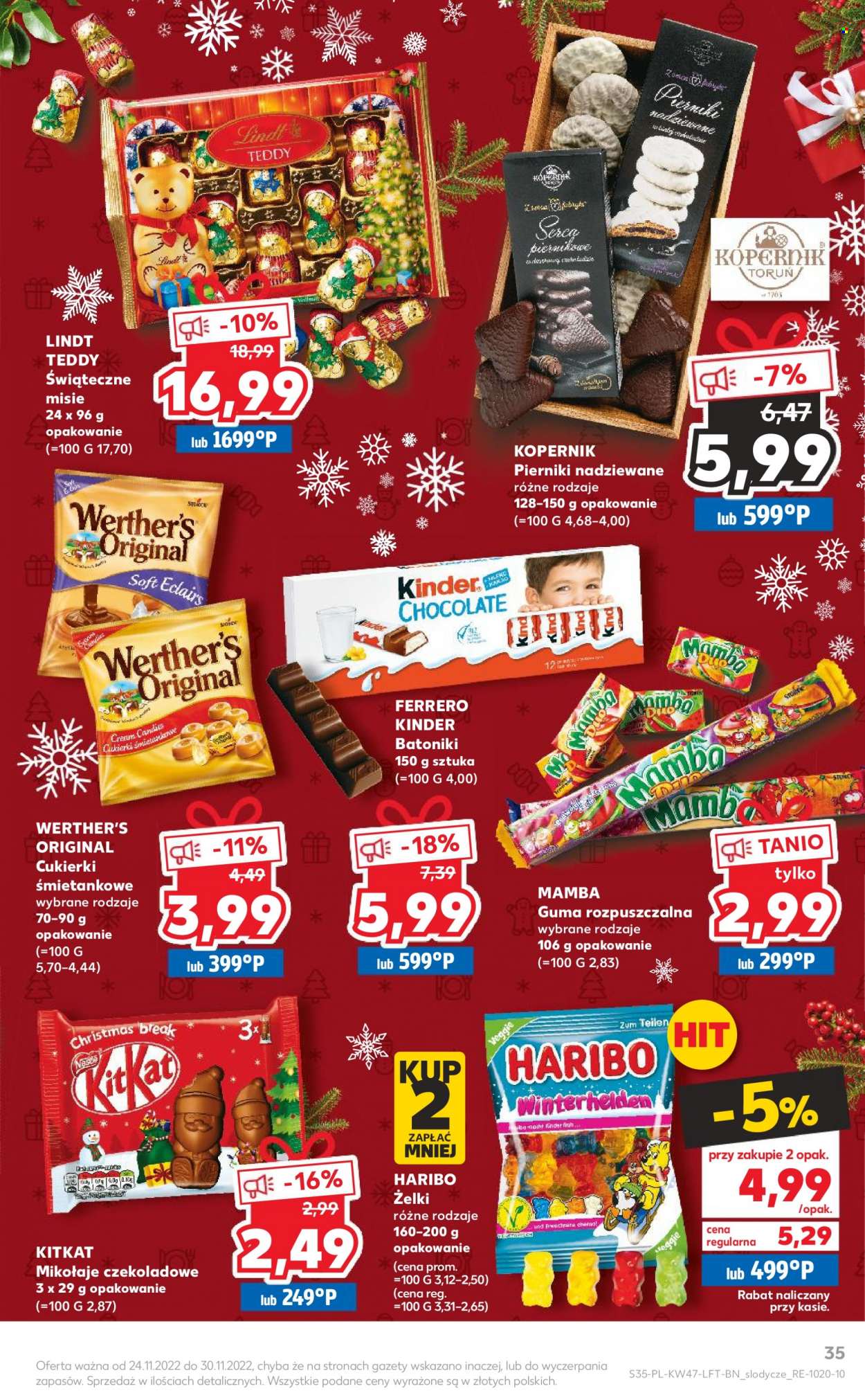 Gazetka Kaufland - 24.11.2022 - 30.11.2022. Strona 35