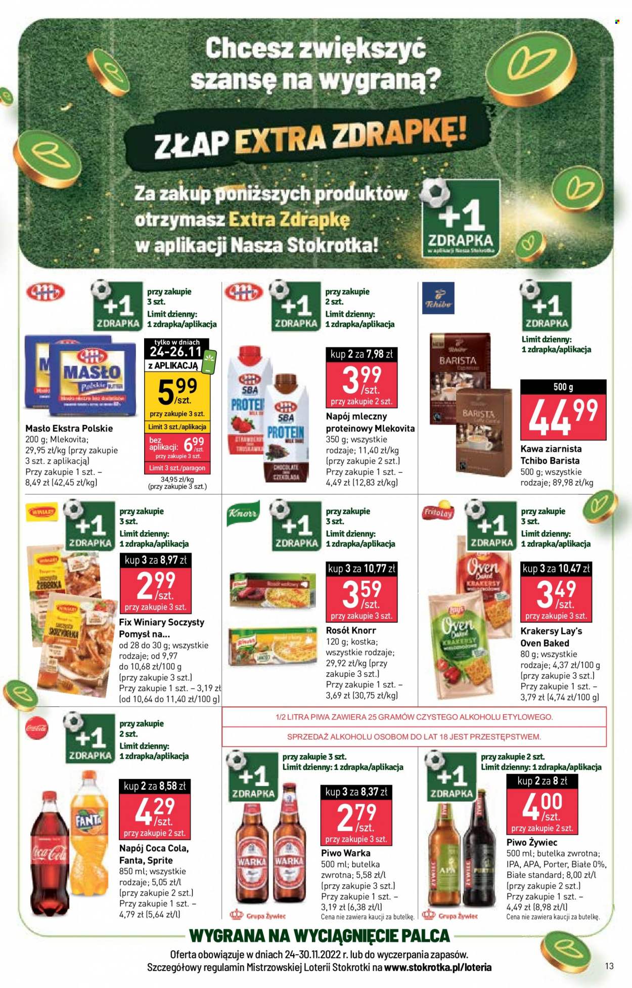 Gazetka Stokrotka Supermarket - 24.11.2022 - 30.11.2022. Strona 13