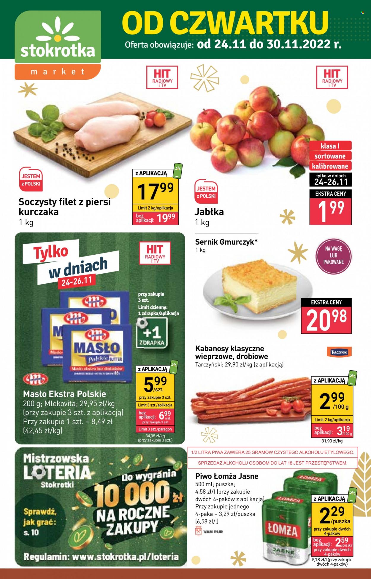 Gazetka Stokrotka Market - 24.11.2022 - 30.11.2022. Strona 1