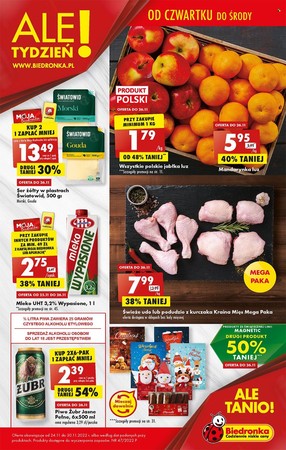 Gazetka Biedronka - 24.11.2022 - 30.11.2022. Strona 1
