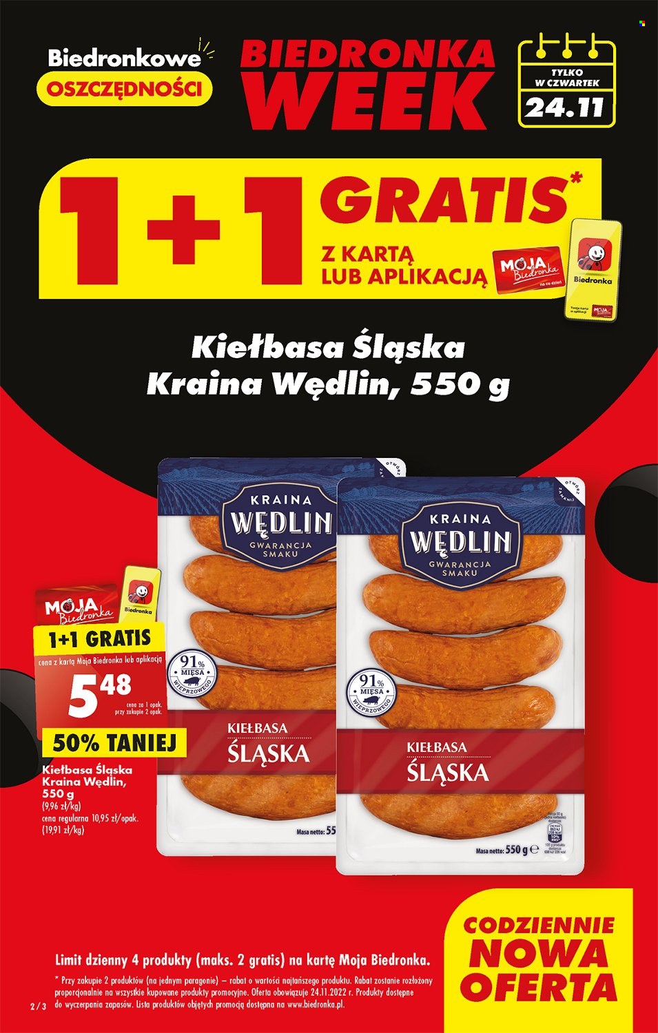 Gazetka Biedronka - 24.11.2022 - 30.11.2022. Strona 2
