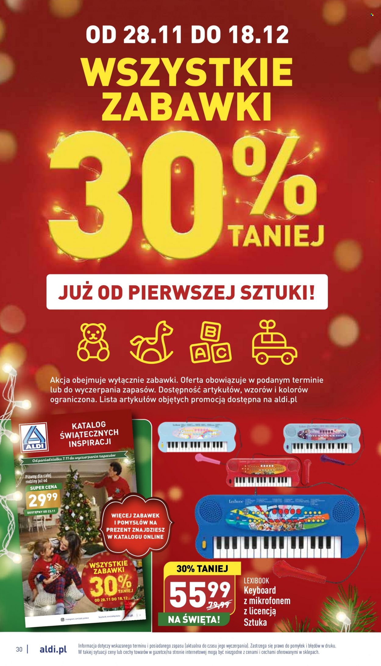 Gazetka ALDI - 28.11.2022 - 3.12.2022. Strona 30