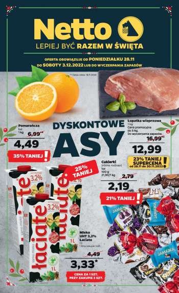 Gazetka Netto - 28.11.2022 - 3.12.2022.