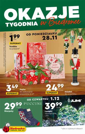 Gazetka Biedronka - 28.11.2022 - 14.12.2022.