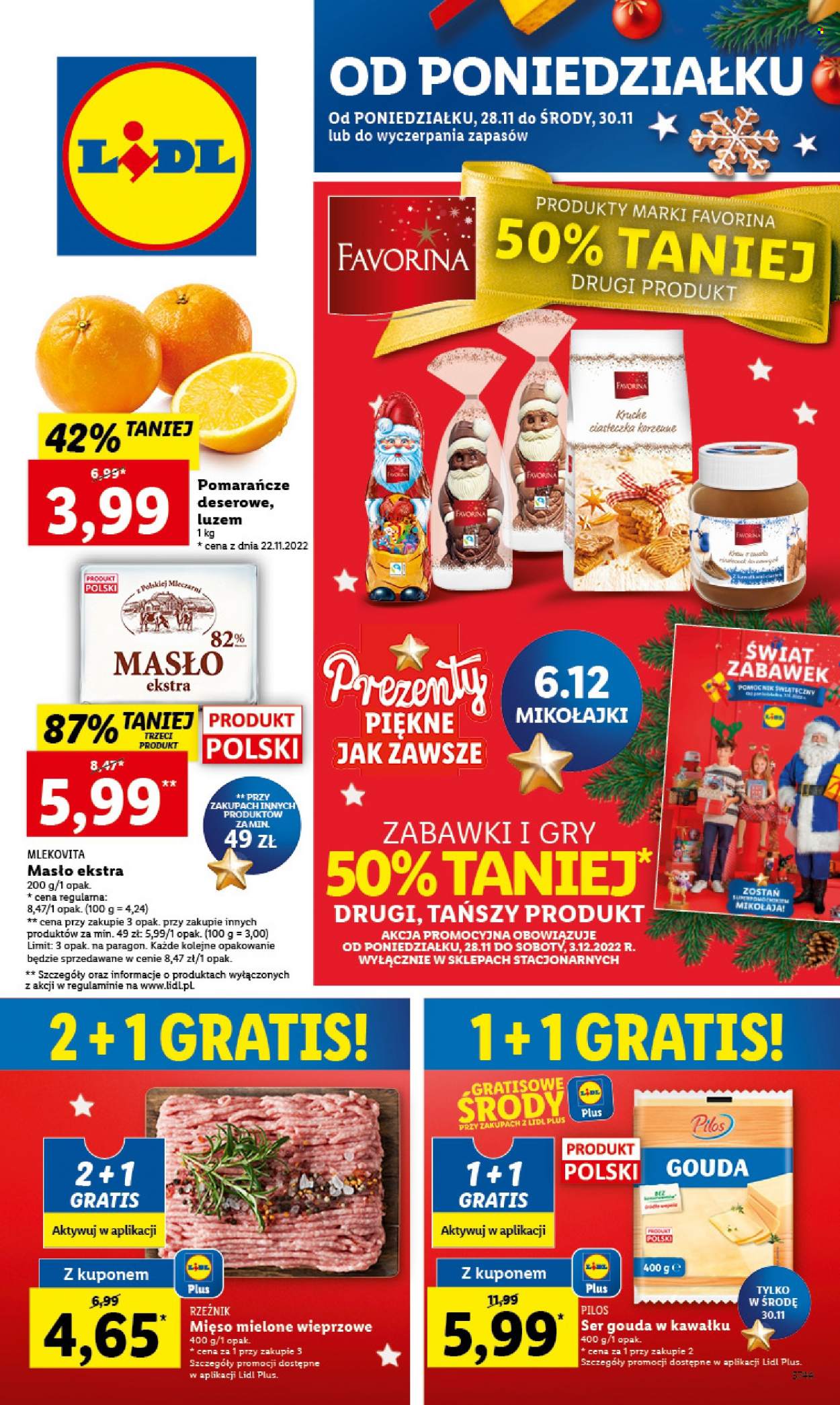 Gazetka Lidl - 28.11.2022 - 30.11.2022. Strona 1