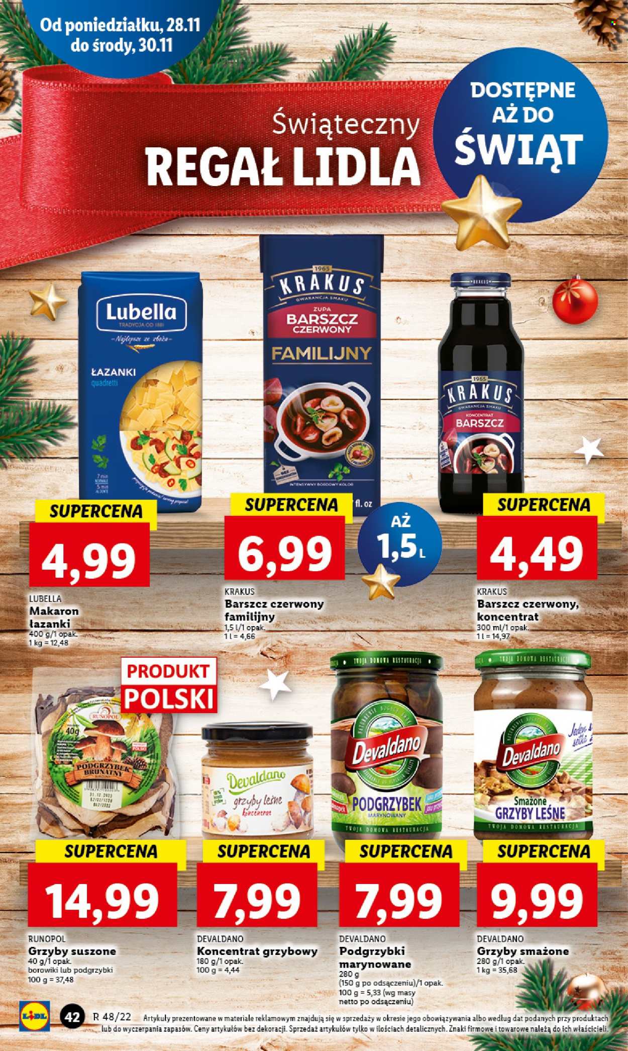 Gazetka Lidl - 28.11.2022 - 30.11.2022. Strona 44