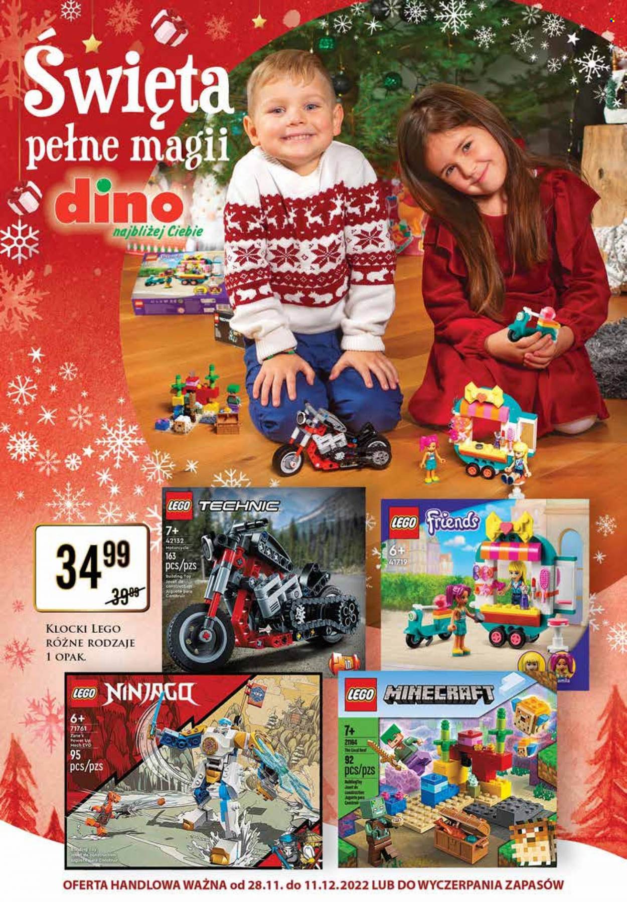 Gazetka Dino - 28.11.2022 - 11.12.2022. Strona 1