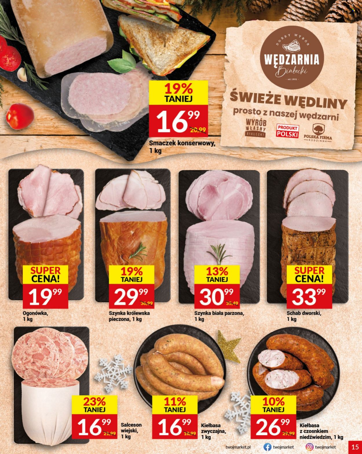 Gazetka Twój Market - 30.11.2022 - 6.12.2022. Strona 15