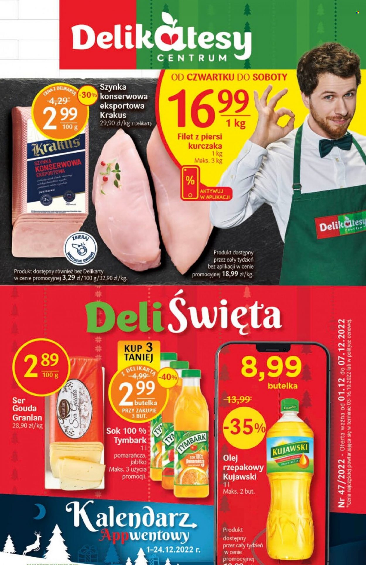 Gazetka Delikatesy Centrum - 1.12.2022 - 7.12.2022. Strona 1