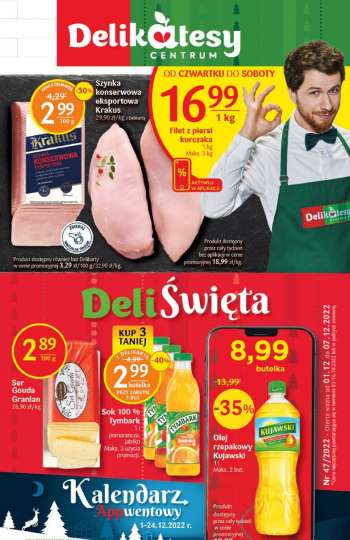 Gazetka Delikatesy Centrum - 1.12.2022 - 7.12.2022.