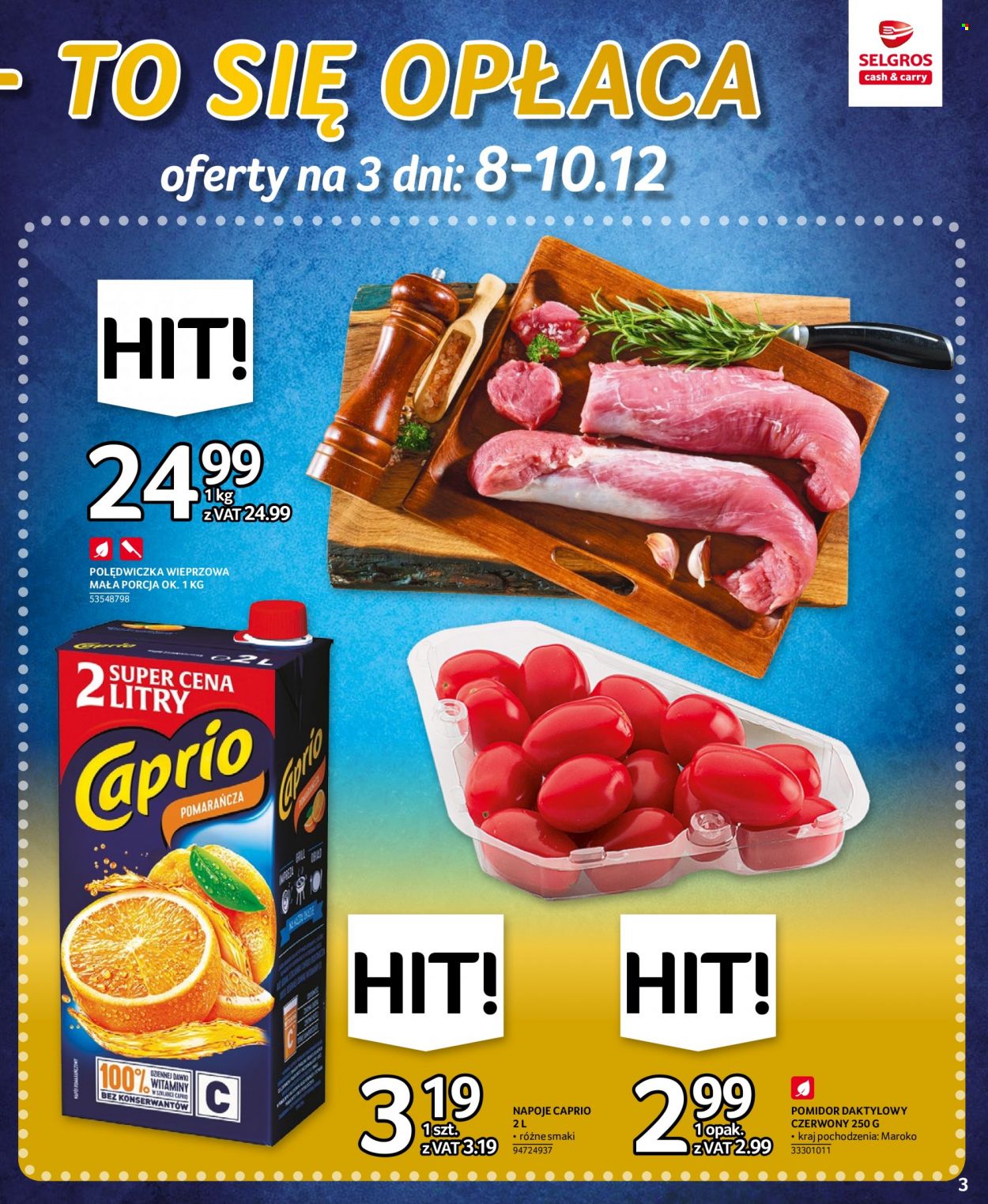 Gazetka Selgros - 1.12.2022 - 14.12.2022. Strona 3