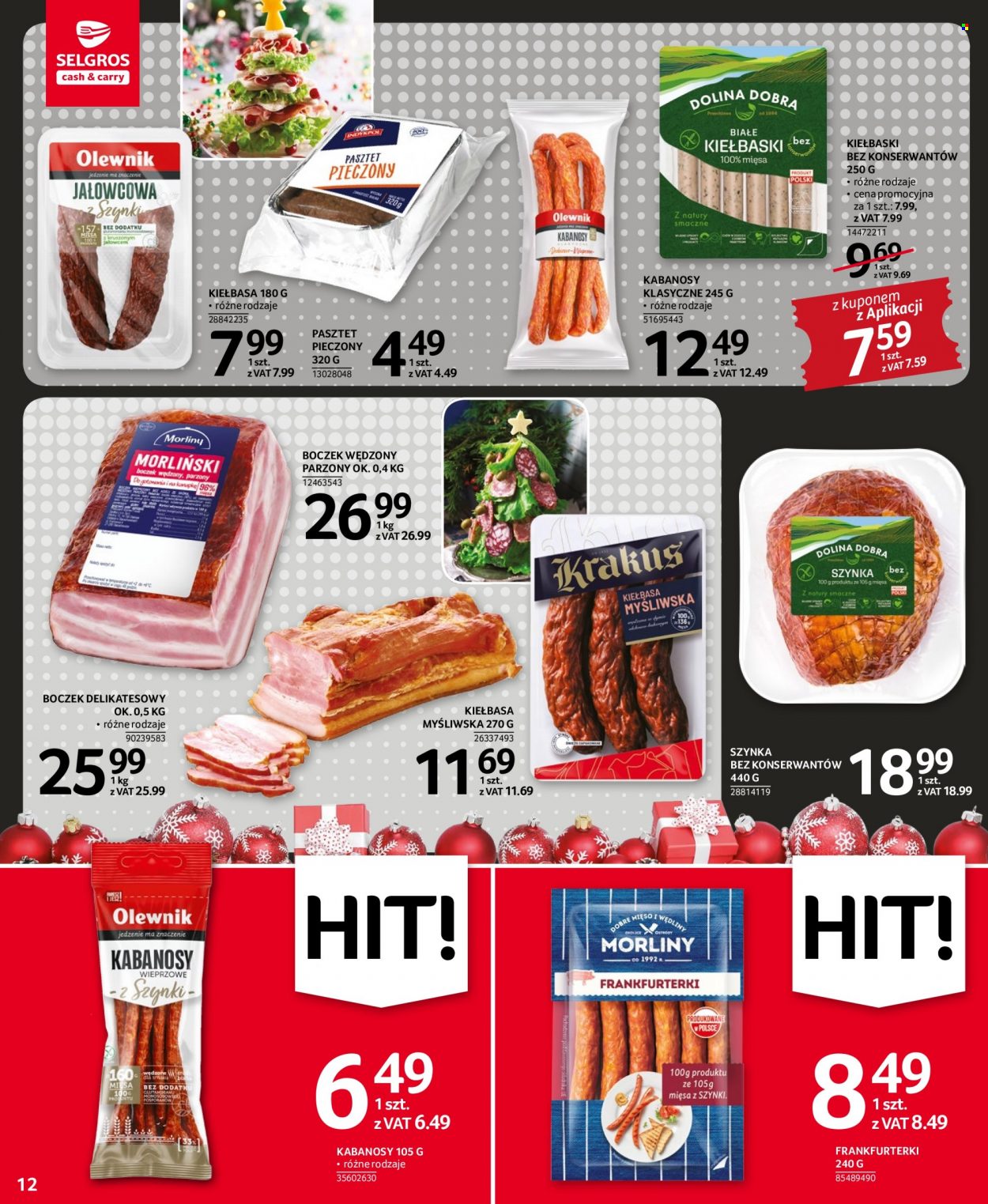 Gazetka Selgros - 1.12.2022 - 14.12.2022. Strona 12