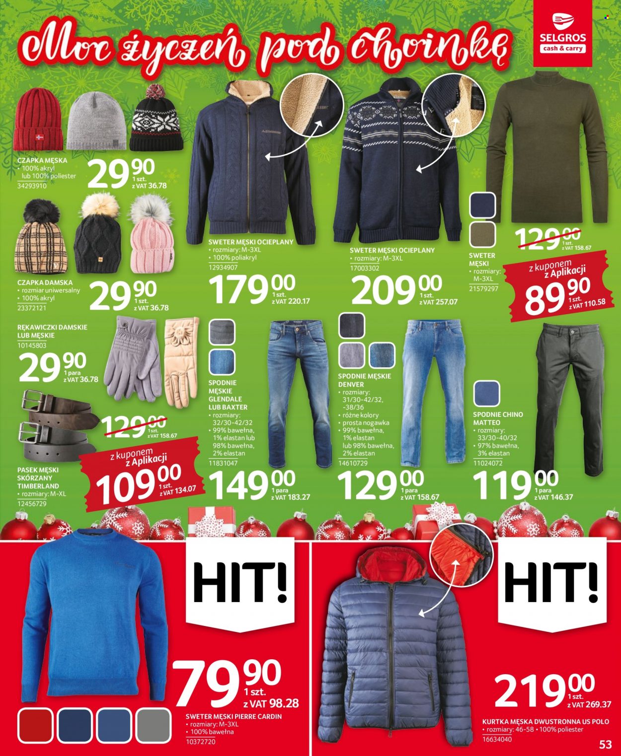 Gazetka Selgros - 1.12.2022 - 14.12.2022. Strona 53