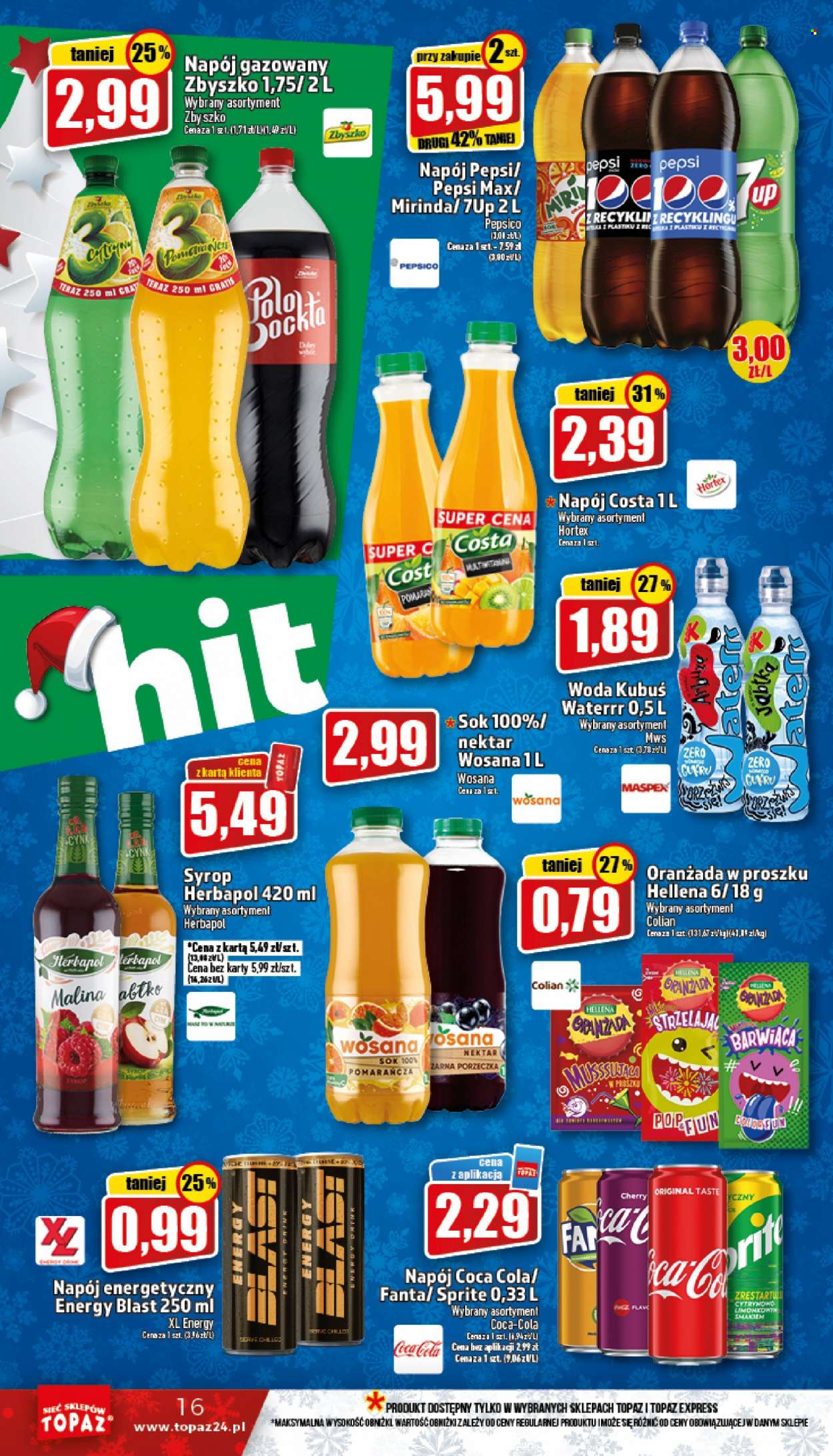 Gazetka Topaz - 1.12.2022 - 7.12.2022. Strona 16