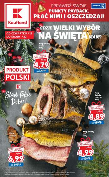 Gazetka Kaufland - 1.12.2022 - 7.12.2022.