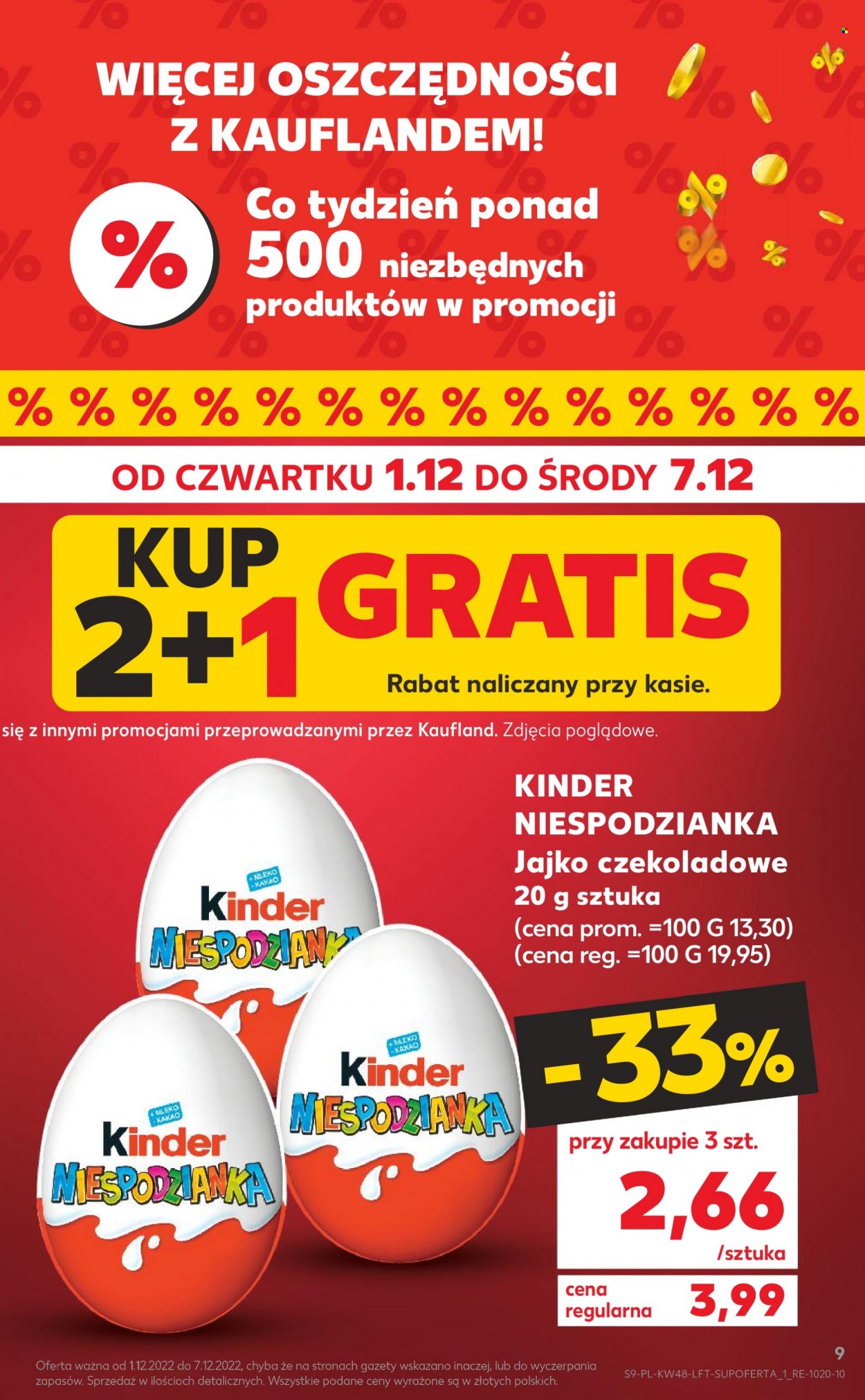 Gazetka Kaufland - 1.12.2022 - 7.12.2022. Strona 9